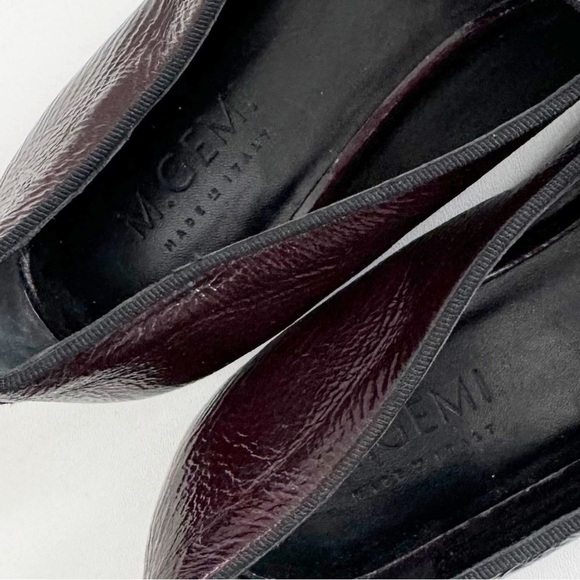 M. Gemi flats - crinkle patent leather size 8 - cordoba color - Picture 10 of 12